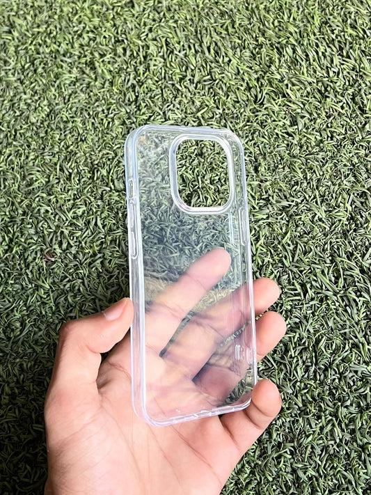 iPhone 13 pro soft transparent mobile case with flexible design