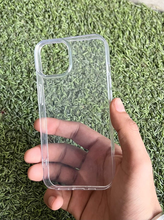 iPhone 14 soft transparent mobile case with flexible design