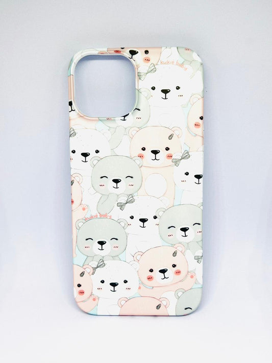 iPhone 15 printed hard shell case for protection