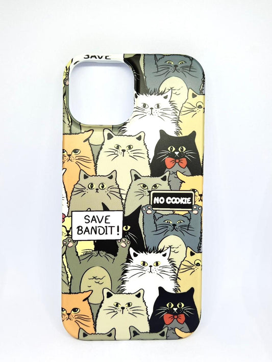 iPhone 15 printed hard shell case for protection