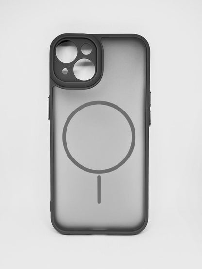 iPhone 13 (Grey) premium mag safe hard shell smoky design