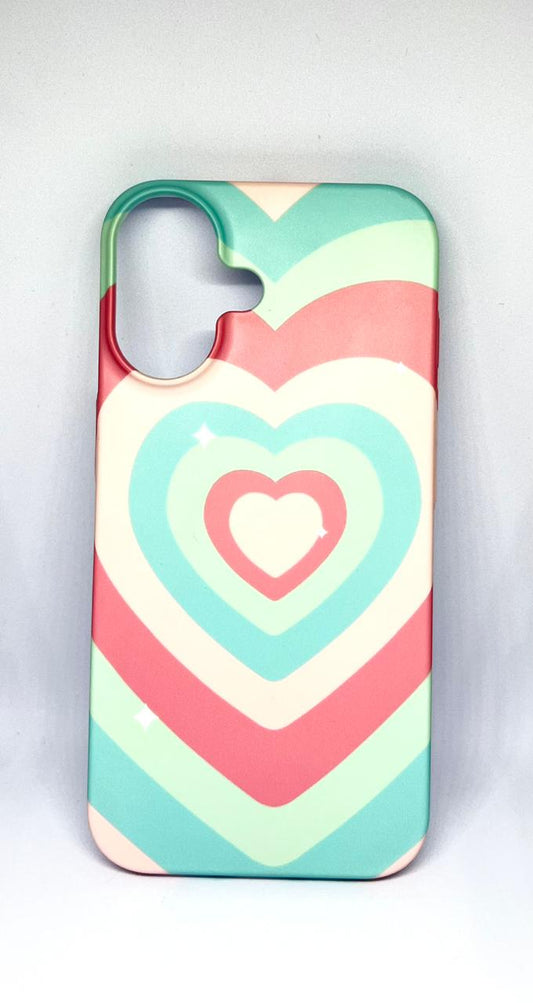 iPhone 16 printed hard shell case for protection