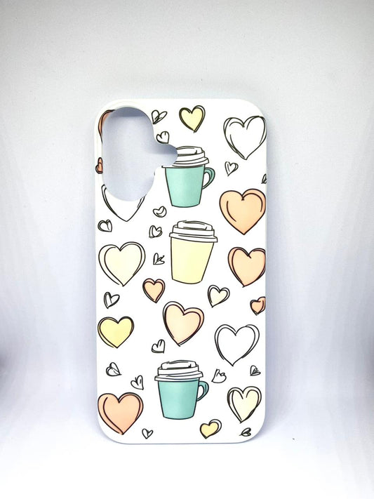 iPhone 16 printed hard shell case for protection