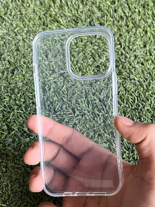 iPhone 13 pro soft transparent mobile case with flexible design
